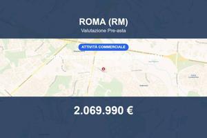 Immobile in asta di 1231 m² a Roma