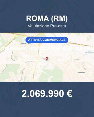 Immobile in asta di 1231 m² a Roma