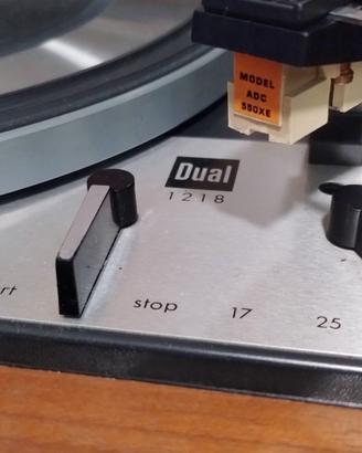 Giradischi DUAL 1218 - Con manuale cartaceo