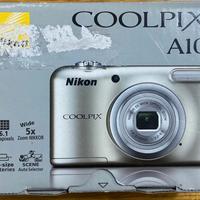 Fotocamera Nikon Coolpix A10 + SDCard 8GB Kingston