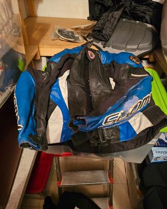 Tuta moto suomy taglia 48 2 pezzi