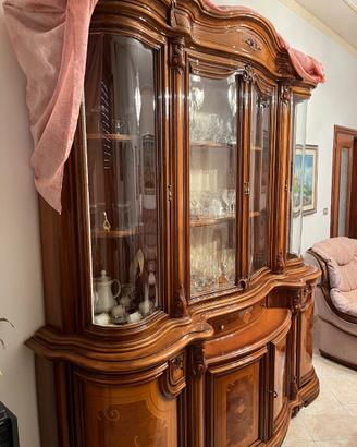 Arredamento sala legno massiccio come nuovo