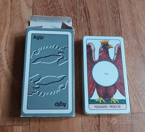 Mazzo di carte Modiano Agip