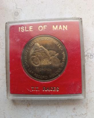 ISLE OF MAN  medaglia 1989  Steve Hislop