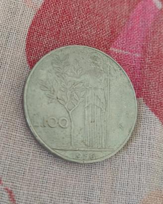 Moneta italiana 100 Lire del 1956
