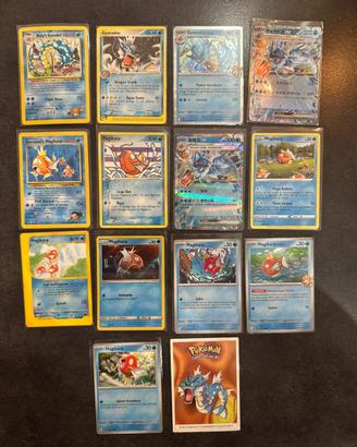 🐉 Lotto Carte Pokémon Magikarp & Gyarados🐟