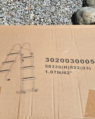 Scaletta piscina fuoriterra Bestway 