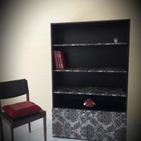 Libreria in ecopelle