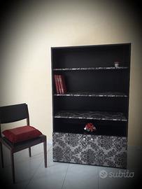 Libreria in ecopelle