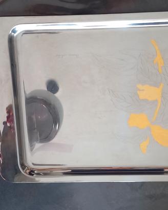 vassoio in acciaio inox 