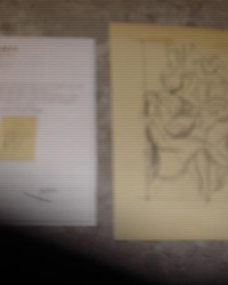 Copia d'autore Severini disegno a matita.