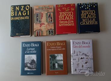 7 libri Enzo Biagi