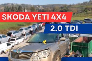 Skoda yeti 4x4 2.0 tdi ricambi usati vettura rotta