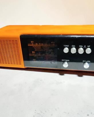 Speaker bluetooth da radio CGE orange del 1970