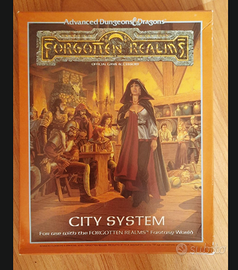 ADVANCED DUNGEONS & DRAGONS - CITY SYSTEM