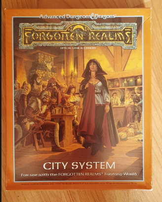 ADVANCED DUNGEONS & DRAGONS - CITY SYSTEM