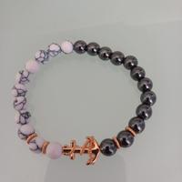 Bracciale  unisex con simbolo ancora 