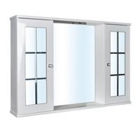 specchiera armadietto bagno come nuova luce led