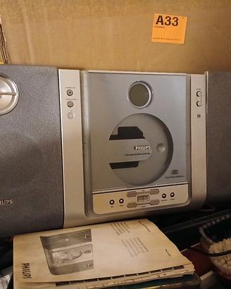 Stereo Philips MC230E lettore cd