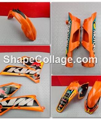 KIT PLASTICHE KTM EXC 250 F 2007 2006 EXC250 2005