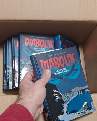 6 volumi fumetti Diabolik "Gli anni del terrore" c