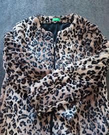 Cappotto Benetton eco pelliccia