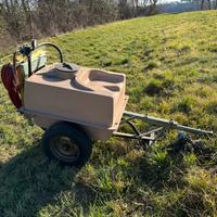Botte con pompa a cardano per motocoltivatore