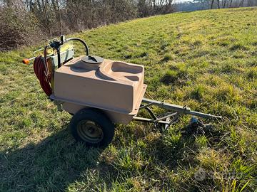 Botte con pompa a cardano per motocoltivatore