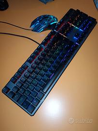 Tastiera e mouse GXT 