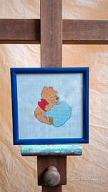 Splendido quadretto punto e croce (19x19 cm)