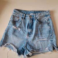 pantaloncini di jeans