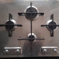 Piano cottura gas 4 fuochi Foster