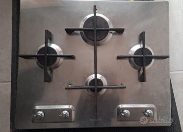 Piano cottura gas 4 fuochi Foster