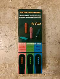 Spazzola viso Led con vibrazioni
