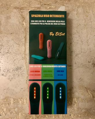 Spazzola viso Led con vibrazioni