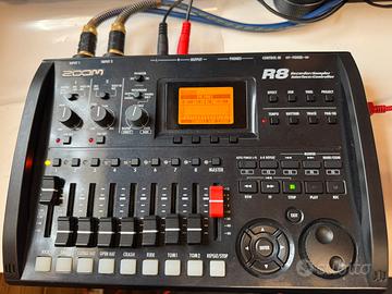 Zoom R8 sampler multitrack