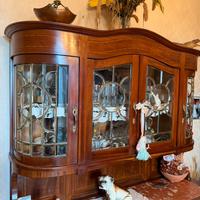 Coppia di credenze antiche Liberty primi ‘900