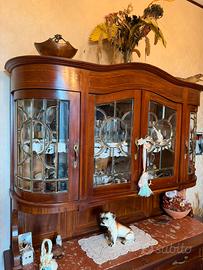 Coppia di credenze antiche Liberty primi ‘900