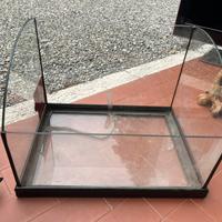 Tartarughiera compresa di vari accessori