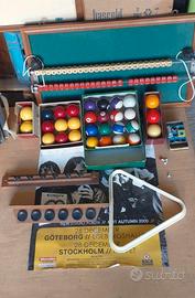 Attrezzatura Biliardo SOLO IN BLOCCO