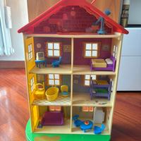 Casa Peppa Pig arredata