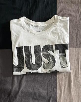 T-shirt Nike "Just Do It" Bianca Taglia M – Athlet