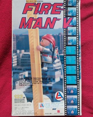 FIRE MAN V 1984 vintage playset