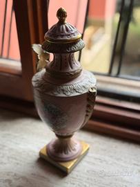 Anfora decirativa porcellana Kalisto Genova