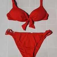 bikini  Calzedonia rosso TG.S come nuovo