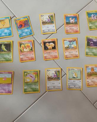 lotto 20 carte pokemon ita 