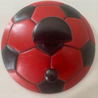 Appendiabiti pallone da calcio Milan