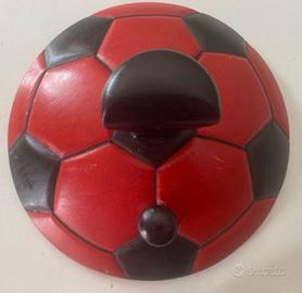 Appendiabiti pallone da calcio Milan