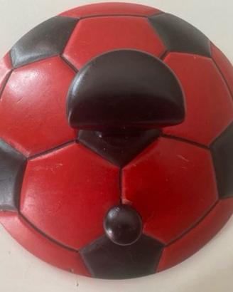 Appendiabiti pallone da calcio Milan