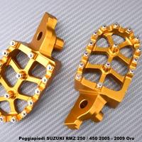 Poggiapiedi SUZUKI RMZ 250 / 450 2005 - 2009 Oro